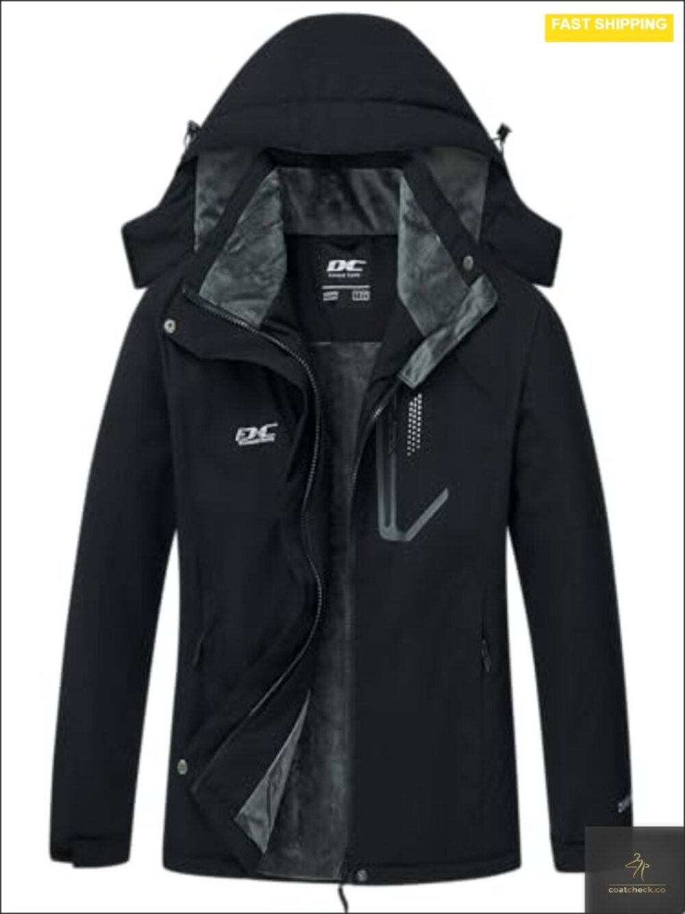 DC Diamond Candy Women's Insulated Ski Jacket Hooded Waterproof Coat